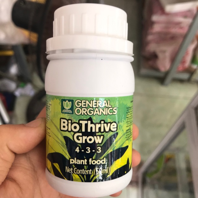 Phân bón hữu cơ Biothrive Grow- chai 50ml