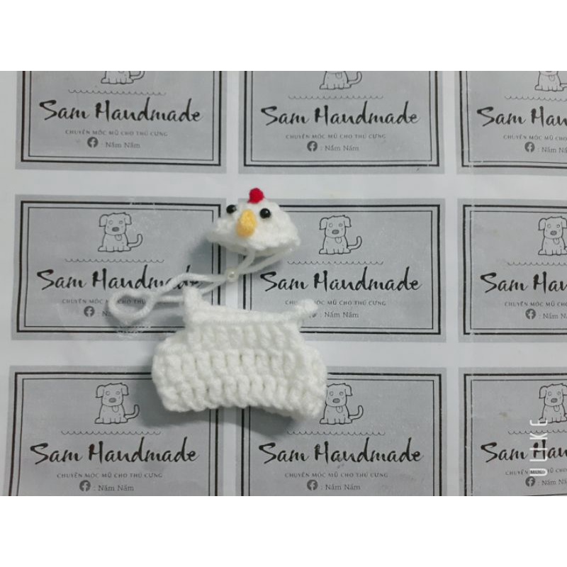 sét áo và mũ hamster (ảnh thật)