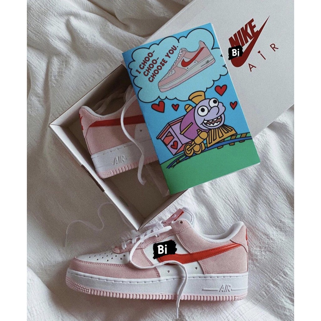 GIÀY THỂ THAO NAM - NỮ AF1 VALENTINE HÀNG ĐẸP MẪU HOT HIT 2021 SIZE TỪ 36 - 43