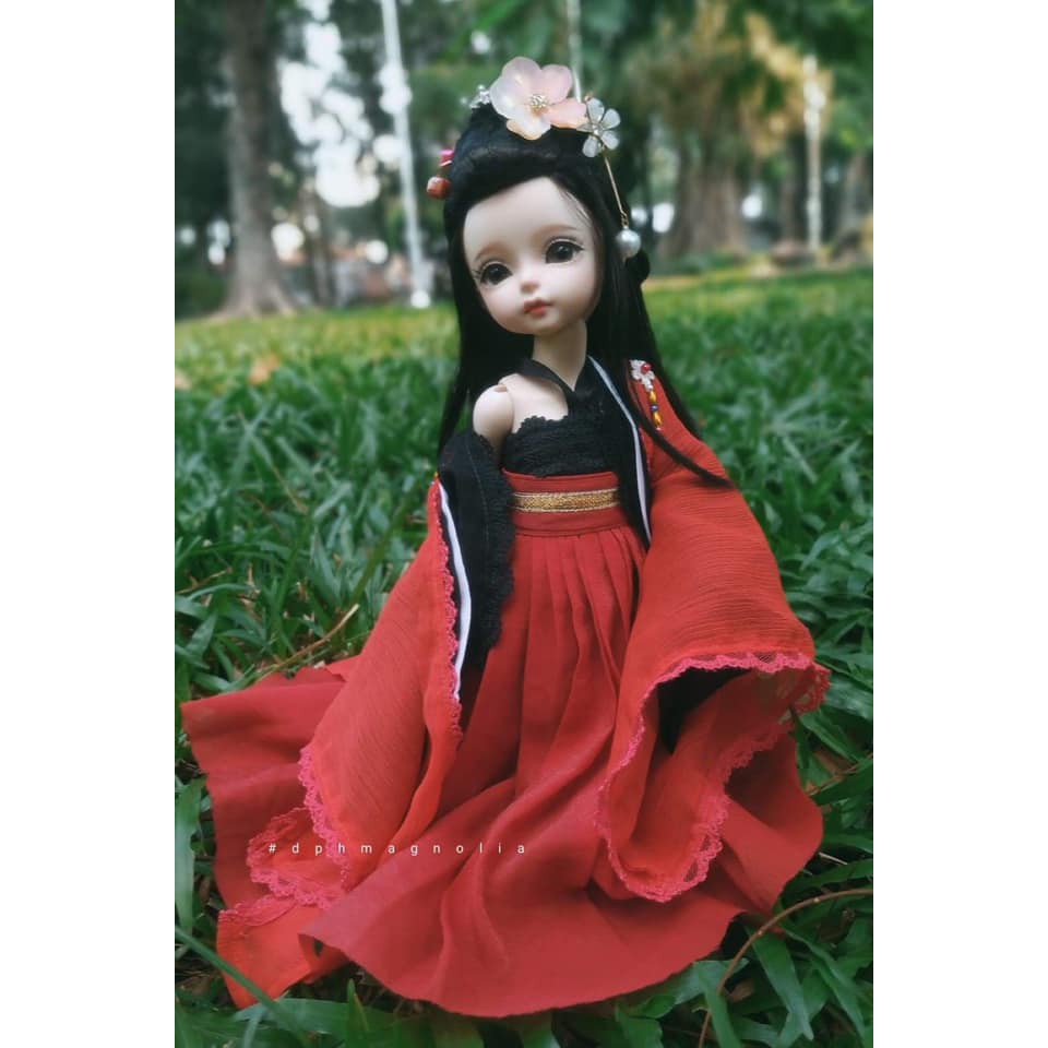 Tóc cổ trang búp bê BJD 1/3