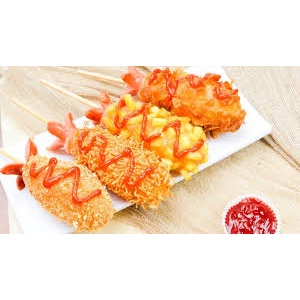 [HCM -HỎA TỐC] 500G CORNDOG PHÔ MAI LC FOOD - NUONGFOOD