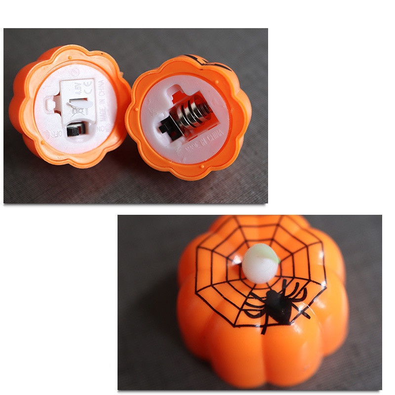 Đèn Lồng LED Hình Đầu Lâu / Bí Ngô / Ma Trang Trí Halloween