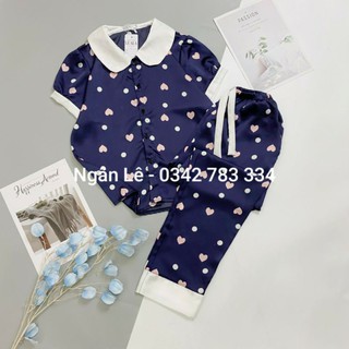 Bộ pijama lụa satin