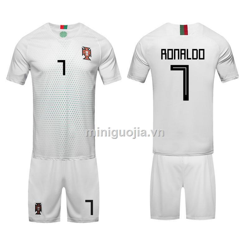 ✠European Cup World Cup 32 strong Portugal away C Ronaldo Fuentegro football suits team uniforms jersey set