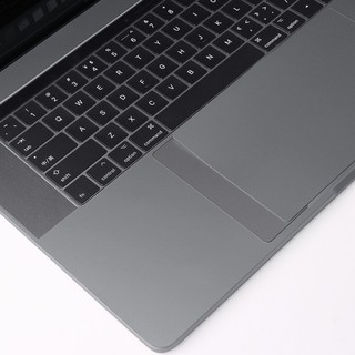 Miếng dán kê tay + Tracpad cho Mácbook màu Space Grey