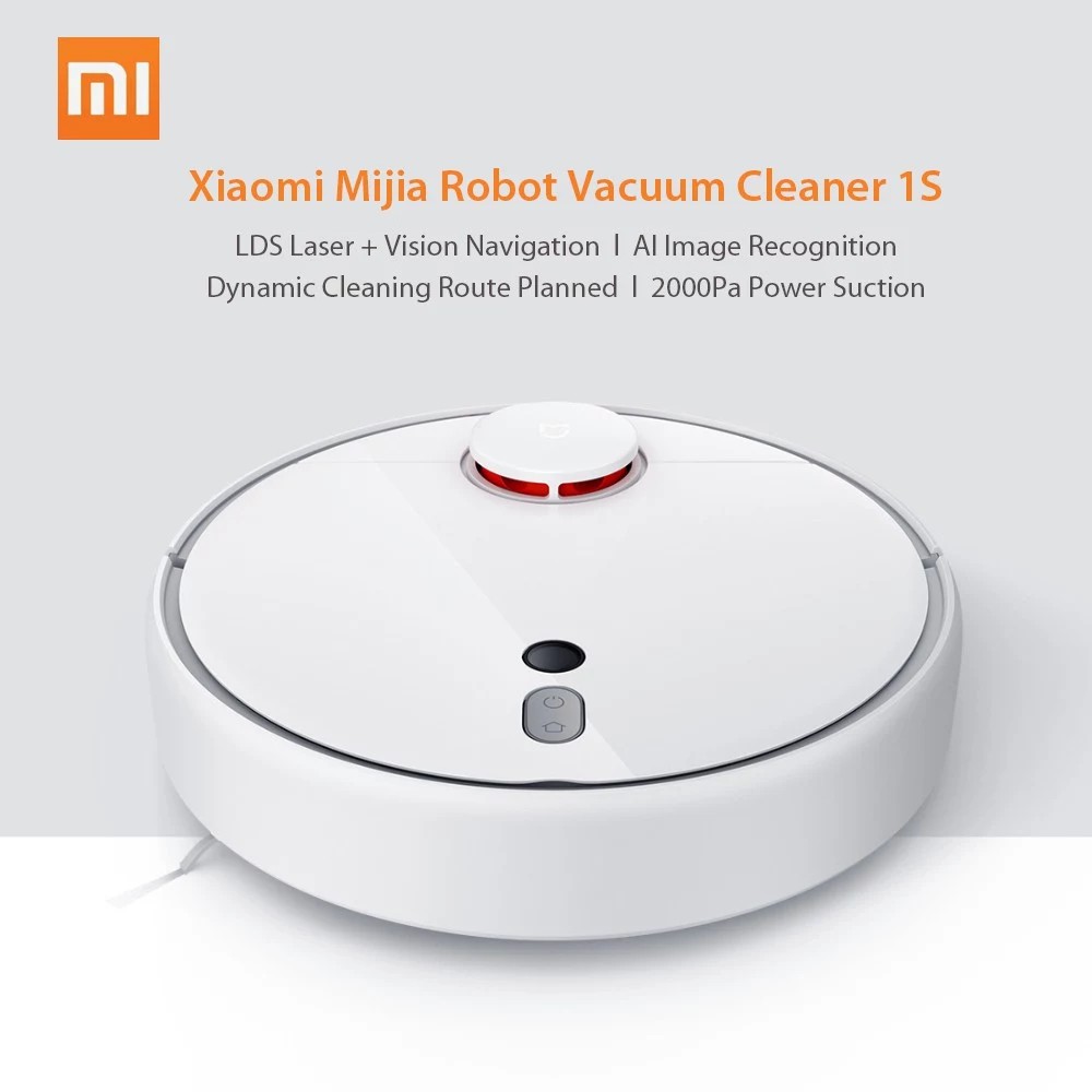 Robot Hút Bụi Thông Minh XIAOMI Mijia Robot Vacuum - Nhập Khẩu Chính Hãng Quốc Tế
