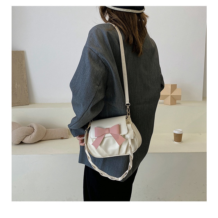 Túi xách nữ đeo chéo đẹp thời trang - túi đeo vai dễ thương thời trang đính nơ 363