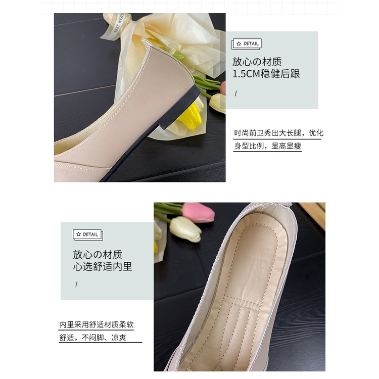 Giày Búp Bê Đế Bằng Mềm Mại Thời Trang Xuân Thu 2022 Cho Nữ