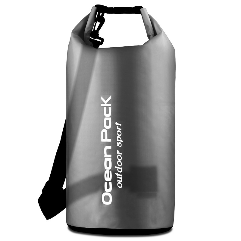 Túi Đựng Đồ Bơi Thể Thao Bằng Pvc Nhám Trong Suốt Chống Nước Có Thể Gấp Gọn