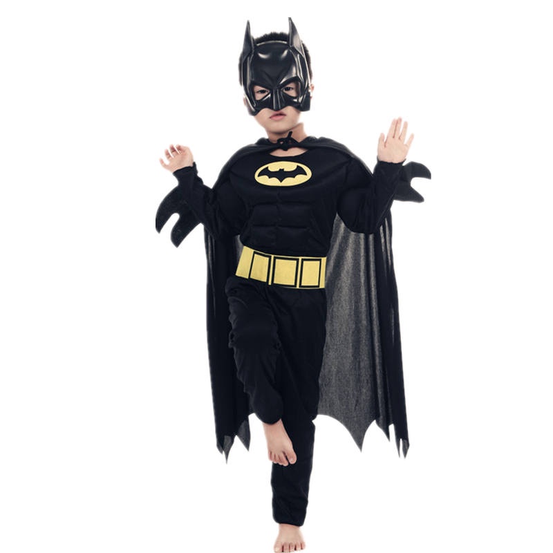 Bộ Đồ Hóa Trang Nhân Vật Siêu Anh Hùng Có Mặt Nạ Hóa Trang Halloween Cho Bé Trai