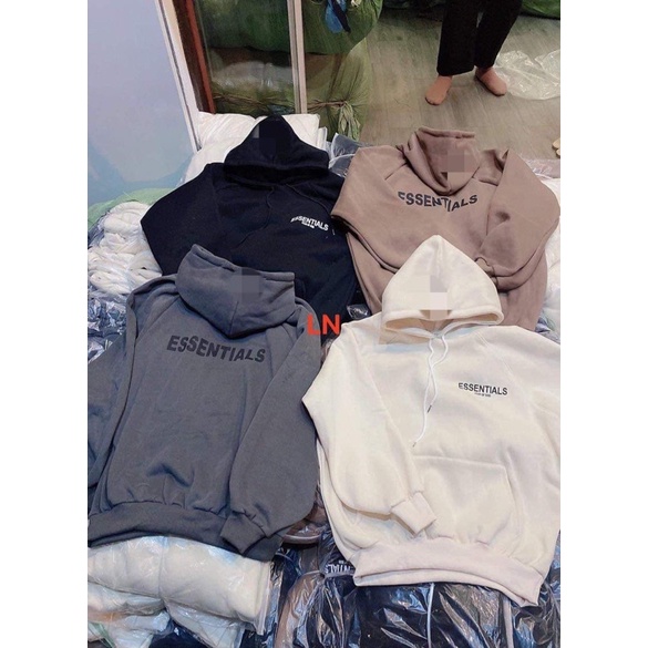 Áo hoodie ESSEN in 2 mặt TH6