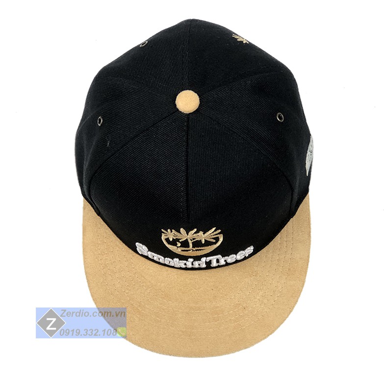 Mũ snapback Smokin đen đẹp, phong cách hiphop cho cả nam và nữ