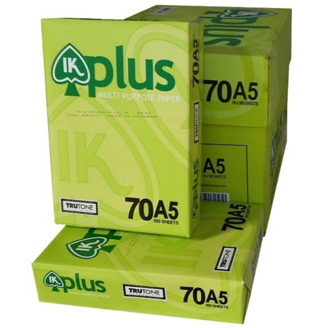 Giấy A5 plus 70 gsm