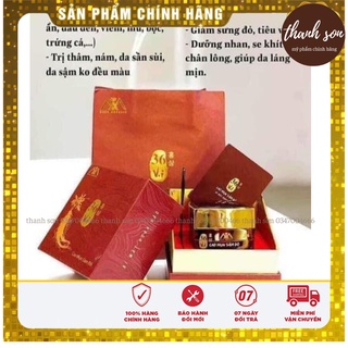 Cao mụn sâm đỏ 36 vị hộp size to 15gr