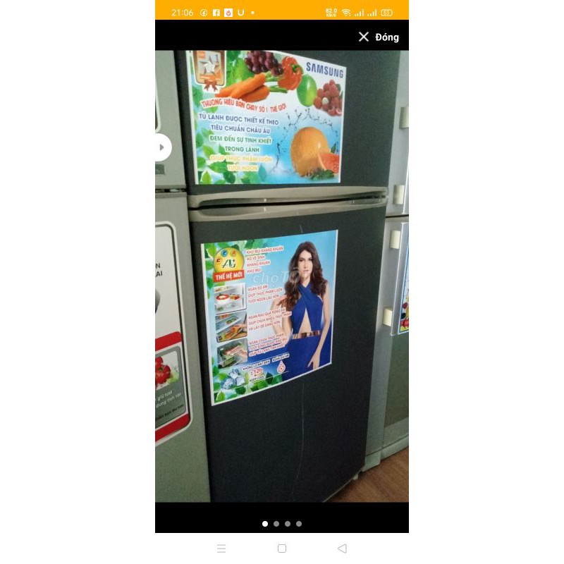 Thanh lý tủ lạnh Samsung 300l