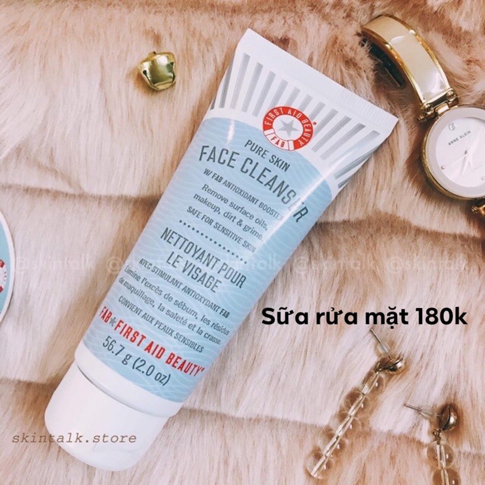 Sữa rửa mặt, dưỡng ẩm First Aid Beauty Face Cleanser (bill Sephora)