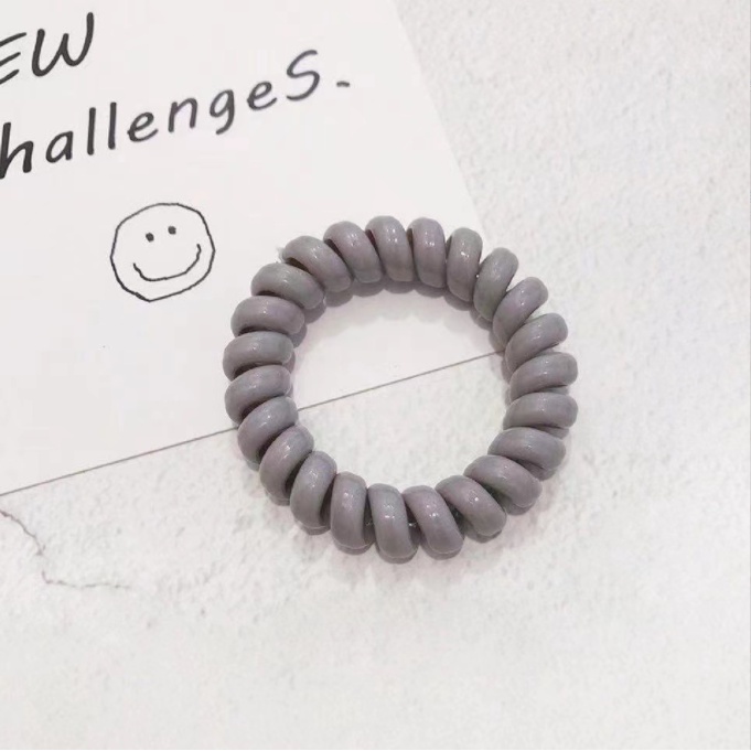 Dây cột tóc lò xo Hàn Quốc màu pastel xinh xắn cho nữ