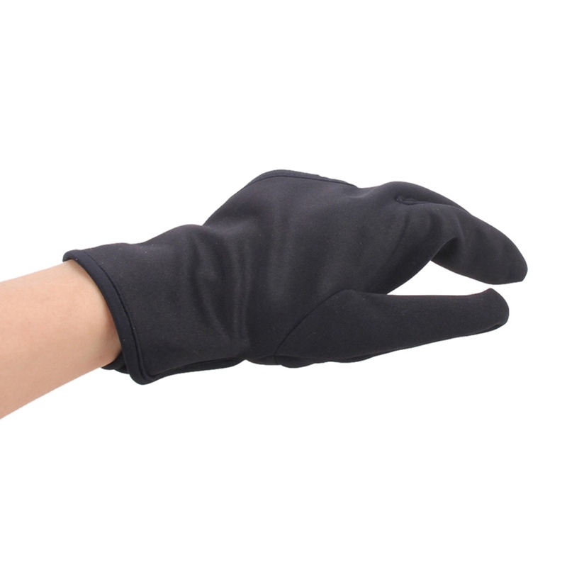 Làm tóc Găng tay chống nóng ba ngón tay cho phẳng Sắt Chống nóng Găng tay uốn tóc duỗi Găng tay uốn tóc Tạo kiểu Găng tay gia dụng