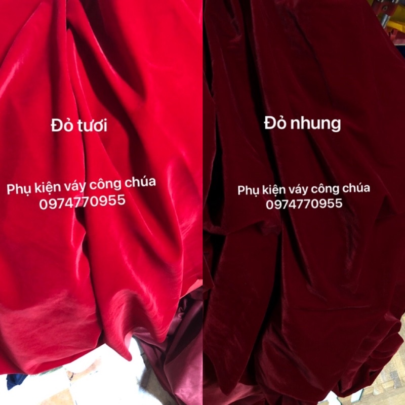 Vải Nhung   chất đẹp may váy ,áo ,trang trí ,trải bàn .....