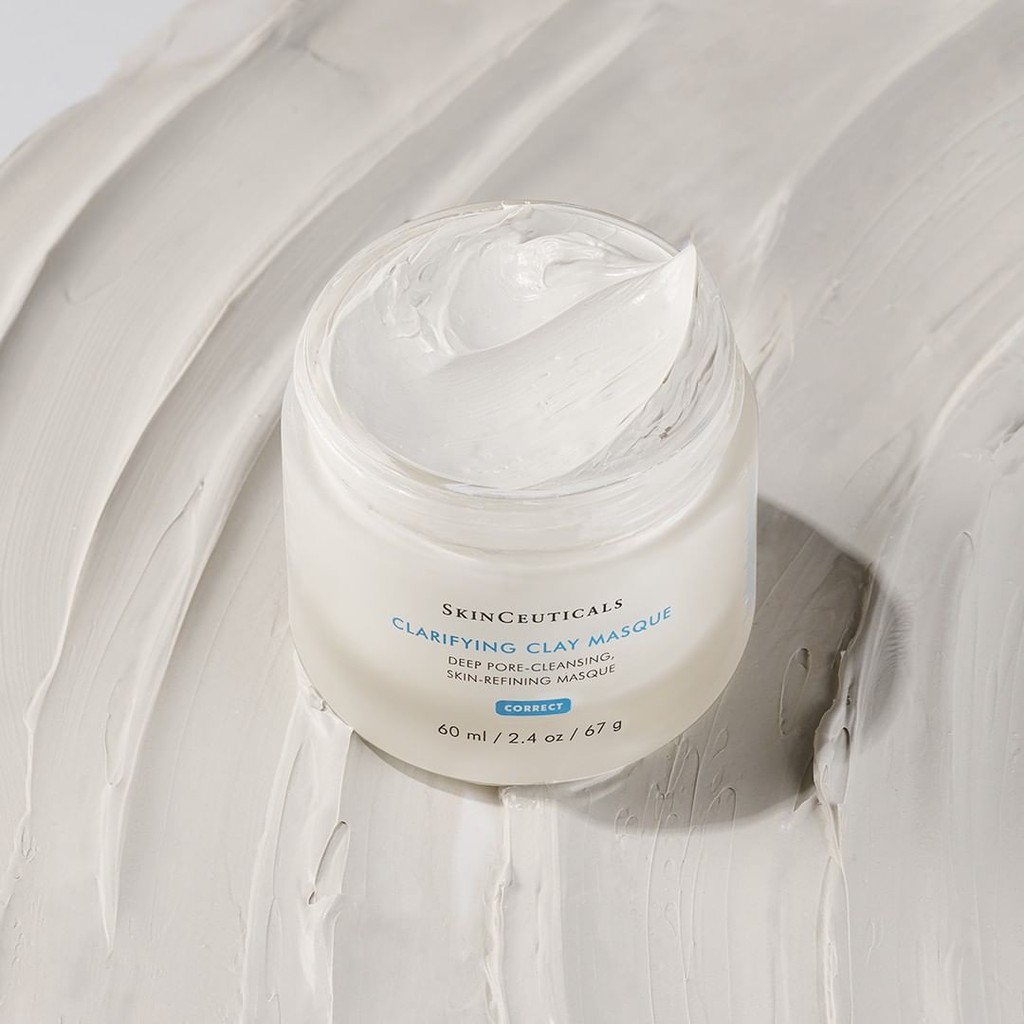 Mặt Nạ Đất Sét Làm Sạch Sâu, Giúp Thông Thoáng Lỗ Chân Lông & Giảm Dầu SkinCeuticals Clarifying Clay Masque Mask 60ml