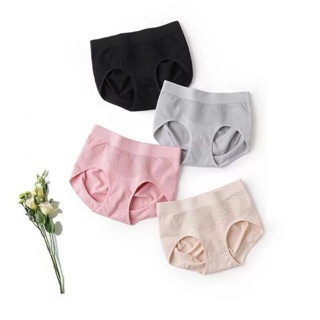 Set 4 Quần Lót Nữ Kháng Khuẩn Xuất Nhật Có Túi Zip
