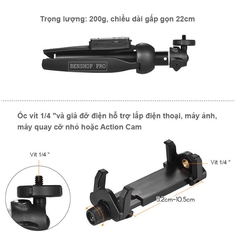 Gậy Chụp Hình YUNTENG YT-9928