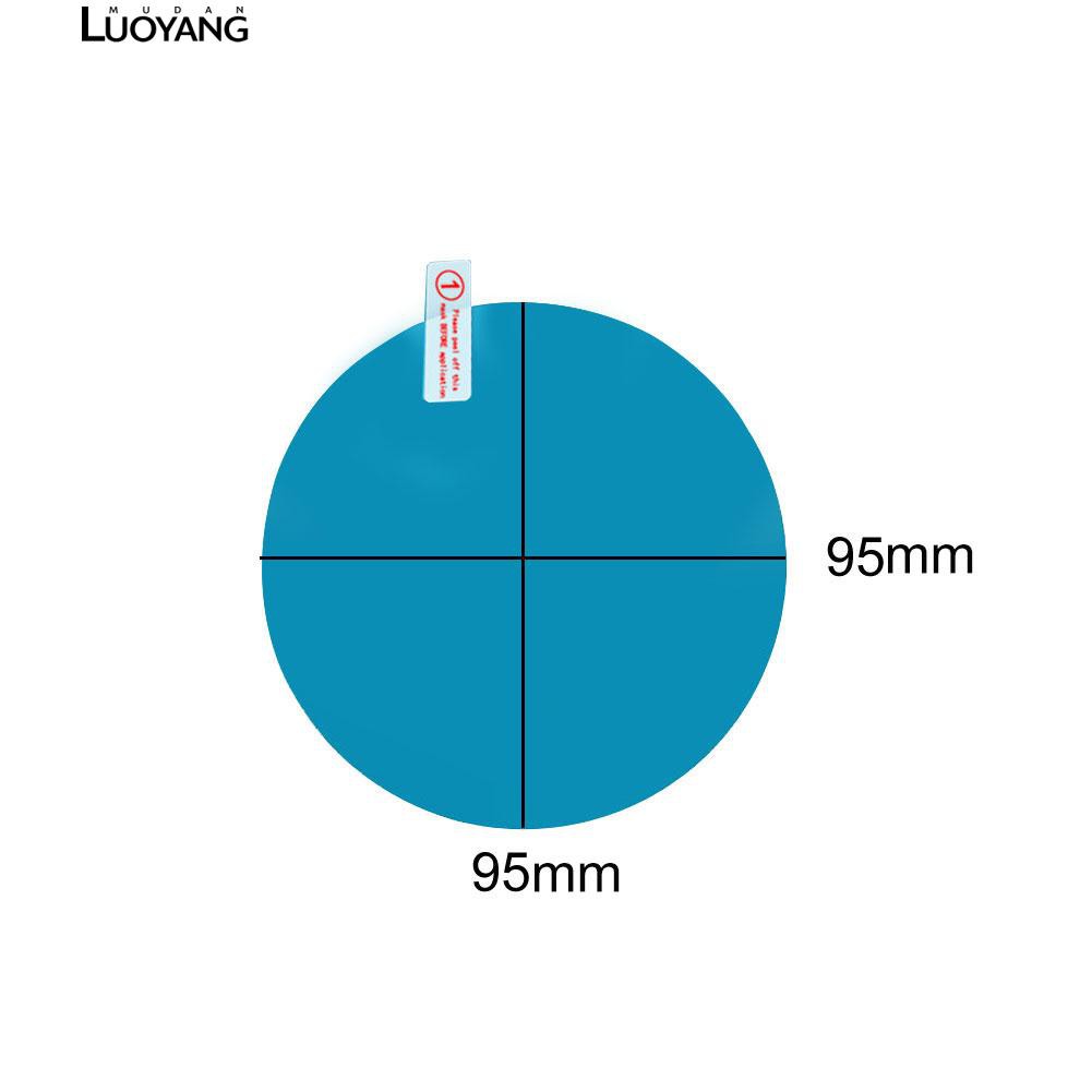Phim Dán Kính Chiếu Hậu Chống Nước Mưa Hình Hoa Mẫu Đơn Cho Xe Hơi