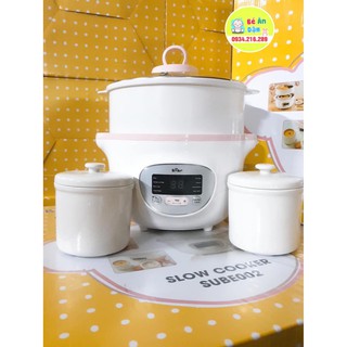 Bảo Hành 12 tháng : Nồi Nấu Cháo Chậm Bear 1.6L Bản Quốc Tế