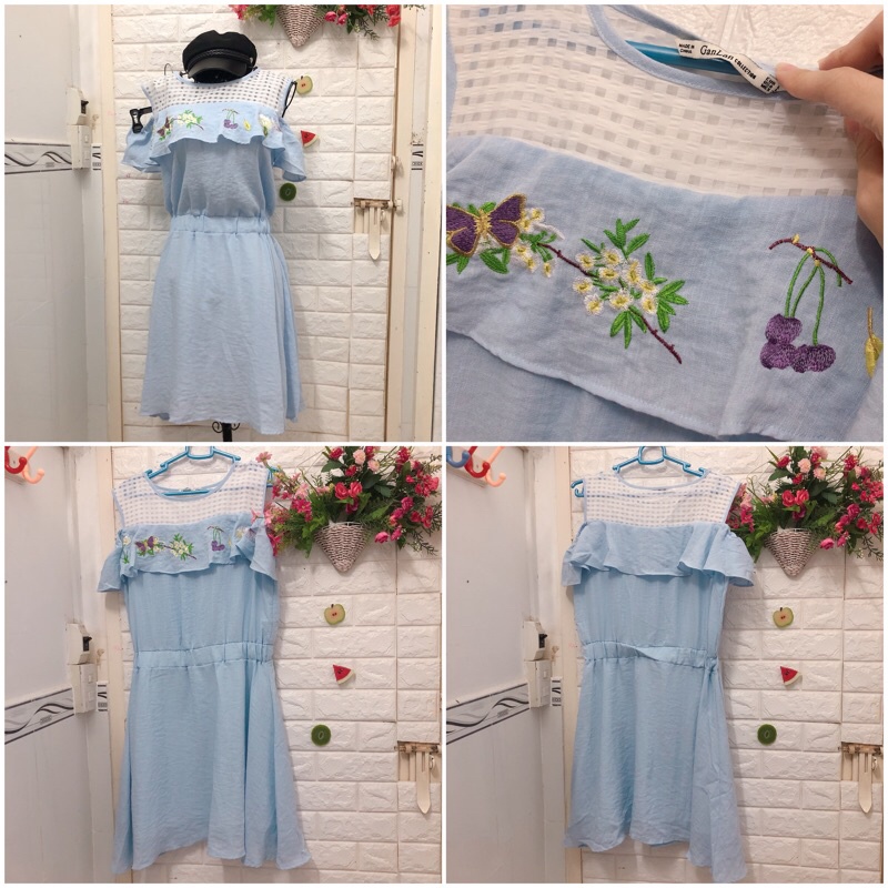 Đầm Lolita Mori girl Kawaii dưới 60 kg