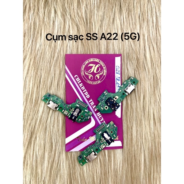cụm chân sạc samsung A22/chân sạc samsung A22 newzin