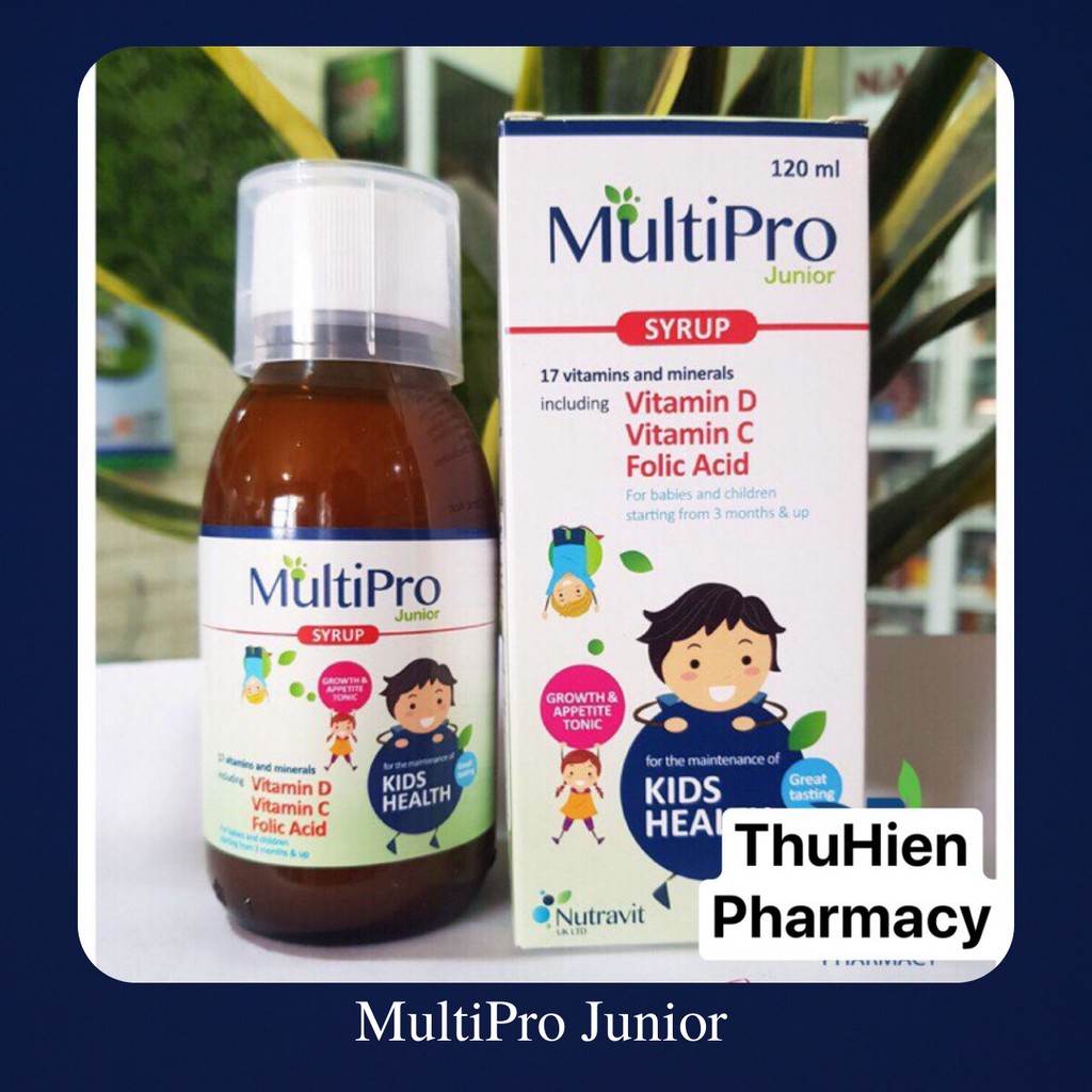 HealthyPlex Multi  - Vitamin và khoáng chất cho bé, tăng cường sức đề kháng, ăn ngon