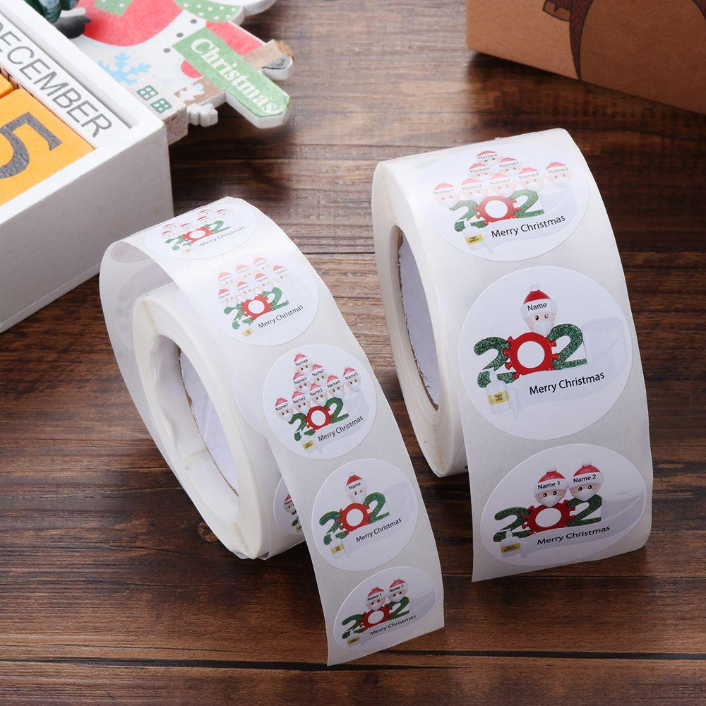 Set 500 Miếng Dán Ghi Chú Trang Trí Giáng Sinh