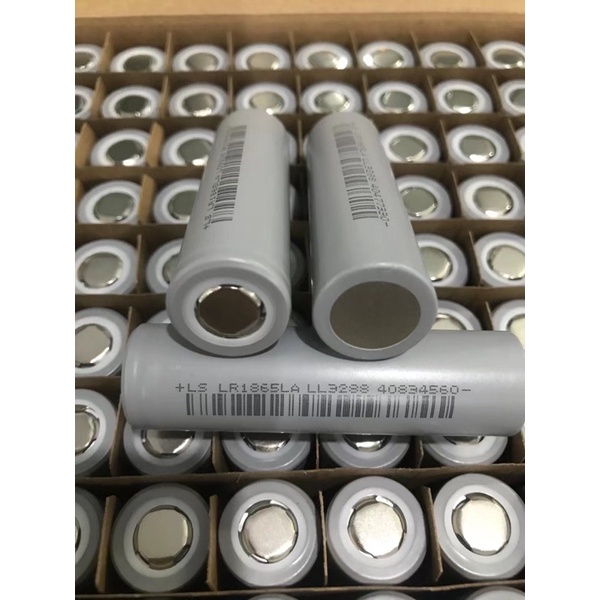 Cell pin 18650 Lishen Xám Mã 18650LA - Dung lượng 2000MAH-xả cao 10C - 20A -pin Mới ( Cam kết chính hãng )