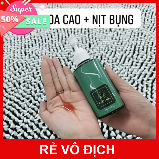 [Cao + Nịt] Cao Mộc Đánh Tan Mỡ Bụng Zn