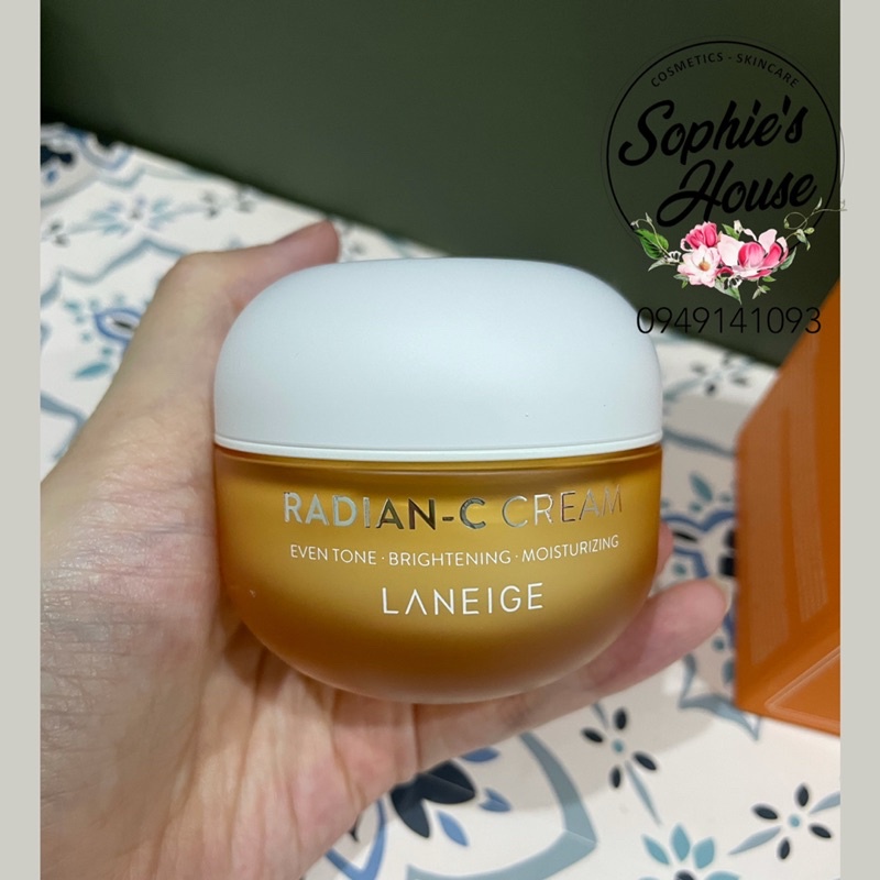 50ml - Kem dưỡng sáng da Laneige Radian C Cream