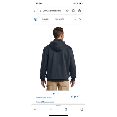 Áo hodie bigsize nam xuất mỹ