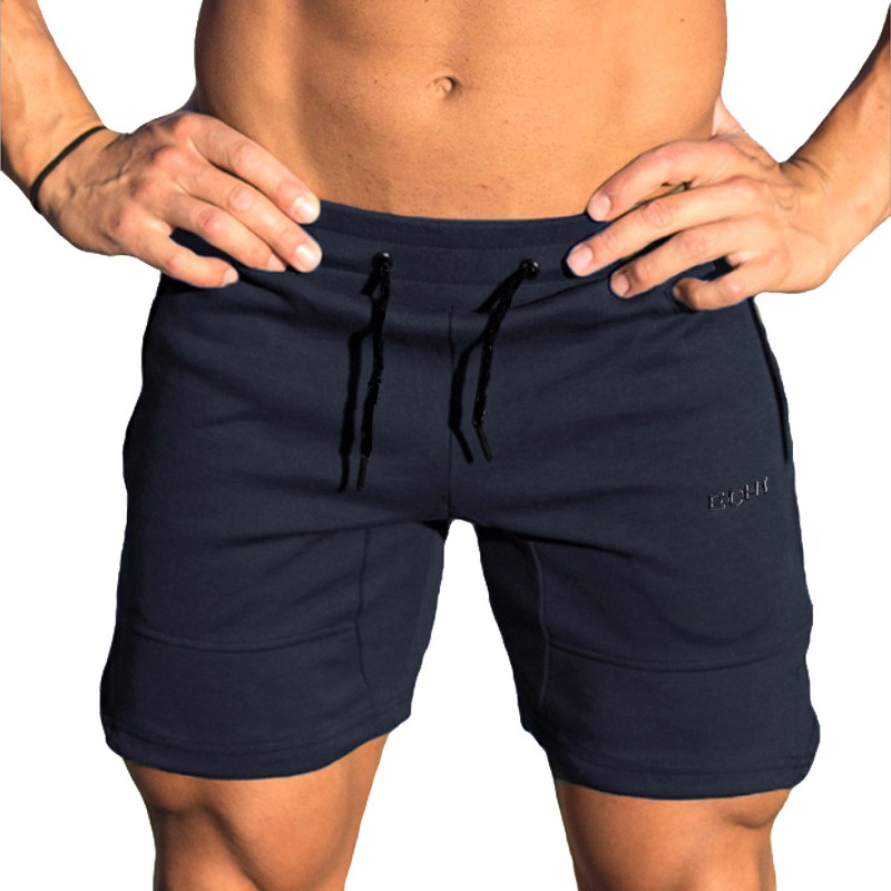 ECHT Mens Cotton Sports Casual stretchy comfortable Shorts Fitness Jogging Training Beach Pants