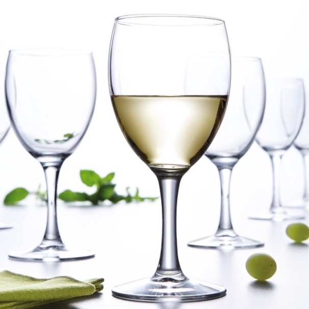Bộ 6 Ly Rượu Vang Thuỷ Tinh Luminarc Elegance 190ml- LUEL12055