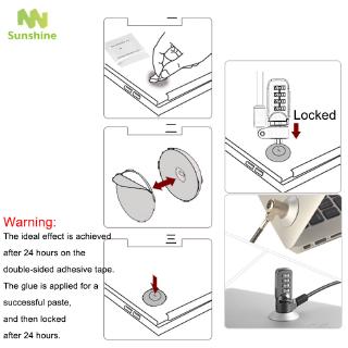 Ổ Khóa Tròn Chống Trộm Cho Ipad Macbook Notebook