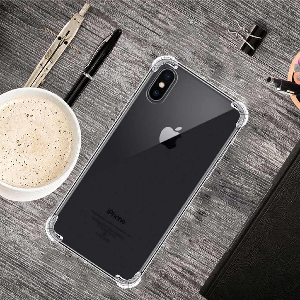Vỏ chống rơi case For iPhone 6 6S Plus 6  7 8 7+ 8+ Vỏ bảo vệ X XS XR Xs Max transparent Ốp lưng | BigBuy360 - bigbuy360.vn