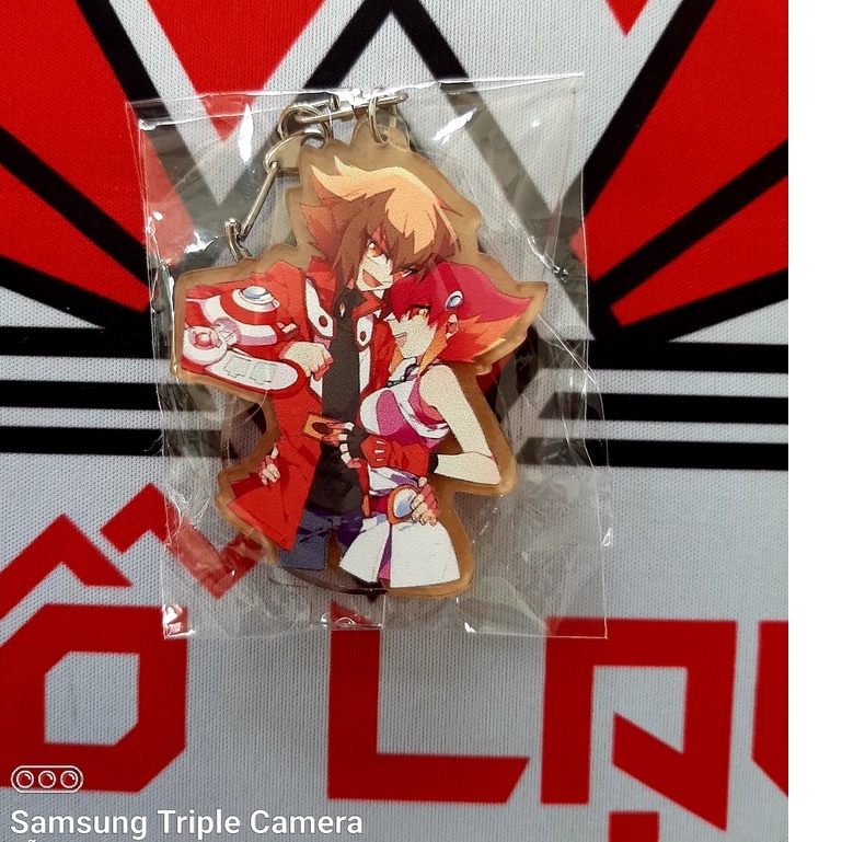 Standee Nhân Vật Thẻ Bài Yugioh Couple Yudai GX