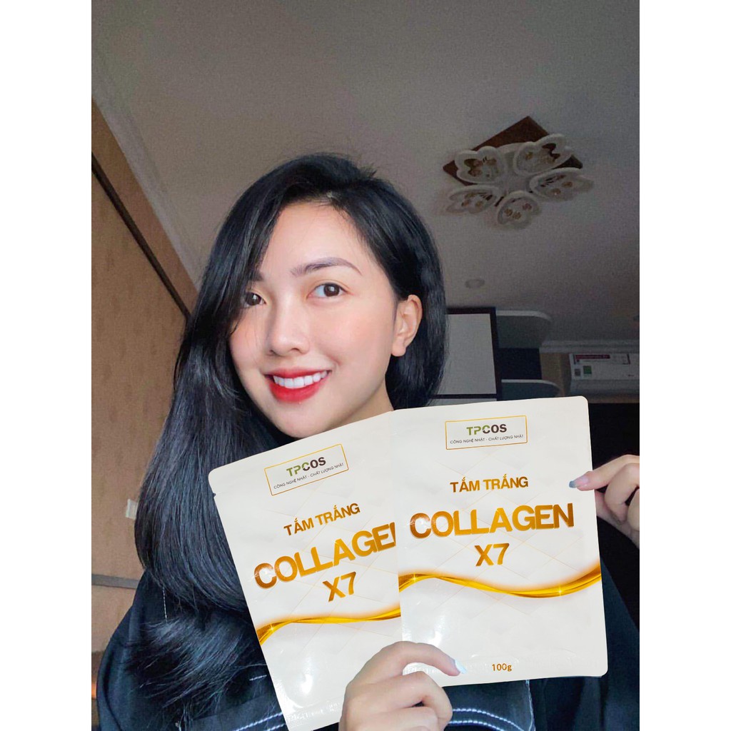 [Chính hãng] Gói trắng COLAGEN X7 - Trắng bật tone sau 2 tuần - Không hồi màu, an toàn cho da | BigBuy360 - bigbuy360.vn