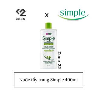 [ZONE22] Nước tẩy trang Simple