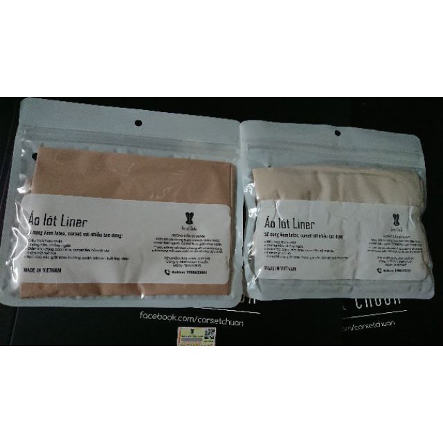 Combo 2 áo lót liner + 1 gen nịt bụng latex