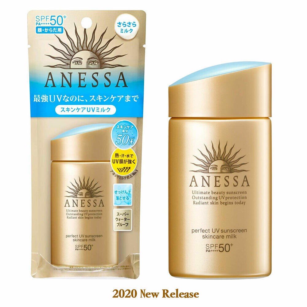 Sữa chống nắng Anessa Perfect UV Sunscreen Mild Milk SPF50+ PA++++ – 60ml