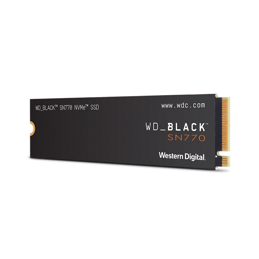 Ổ cứng SSD WD SN770 Black 500GB M.2 2280 PCIe NVMe 4x4 (Đọc 5000MB/s - Ghi 4000MB/s)