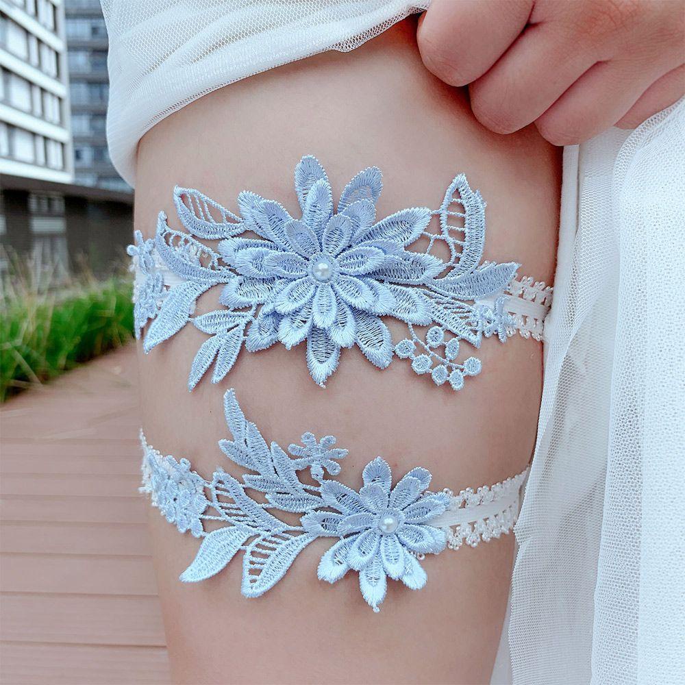 NIUYOU Set 2 Vòng Ren Đeo Chân Quyến Rũ Cho Nữ