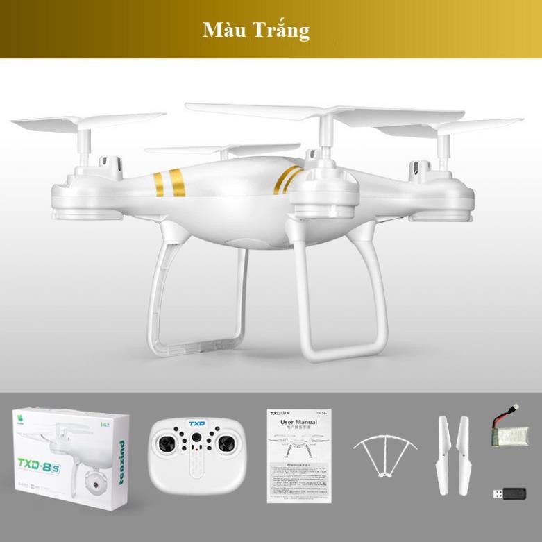 (giá khai trương) Máy bay 4 cánh Flycam TXD-8s phiên bản cố định độ cao - Slvery box