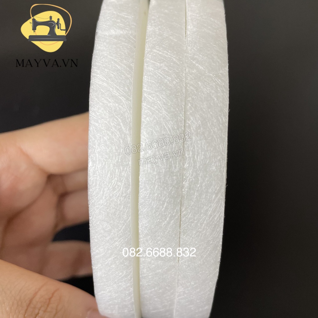 Keo tan dán vải 1 cuộn khổ rộng 1cm