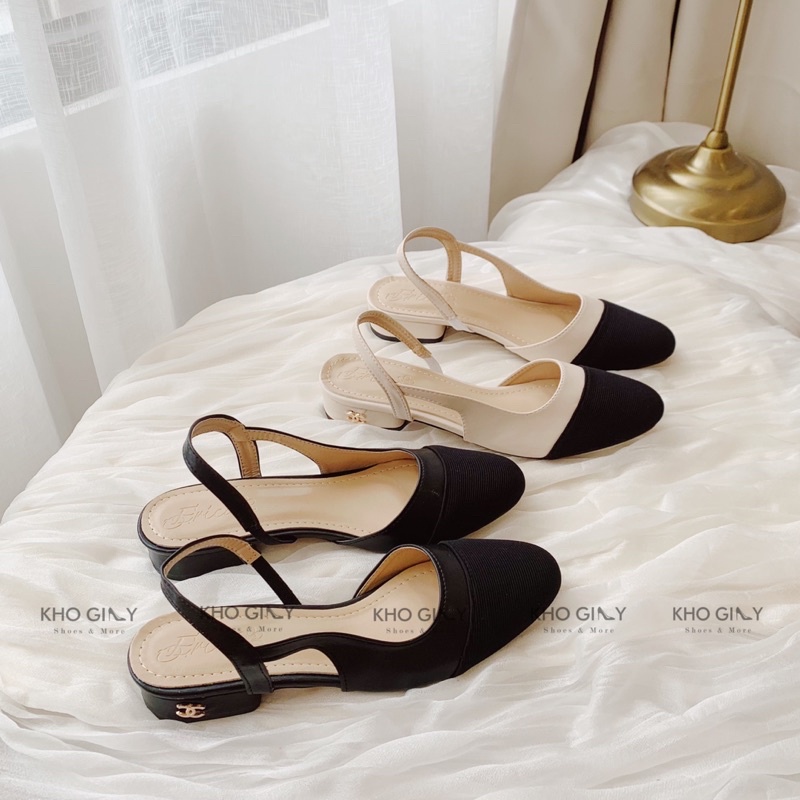 Giày Pha mũi slingback G023702